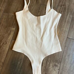 French Kyss Cream Bodysuit